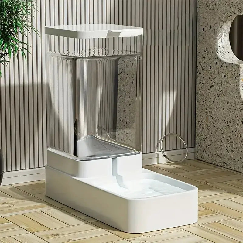 Automatic Pet Feeder & Water Dispenser – 2 in 1 Food Bowl