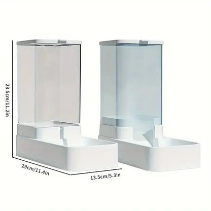 Automatic Pet Feeder & Water Dispenser – 2 in 1 Food Bowl